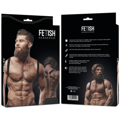 Fetish submissive attitude - eco leather back strap harness men fetish submissive attitude caliente. Pt