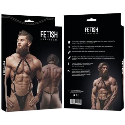 Fetish submissive attitude - eco leather jock strap harness men fetish submissive attitude caliente. Pt