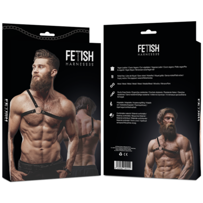 FETISH SUBMISSIVE ATTITUDE - ECO LEATHER CROSSED SHOULDER STRAP HARNESS MEN 6 Fetish submissive attitude - eco leather crossed shoulder strap harness men fetish submissive attitude caliente. Pt