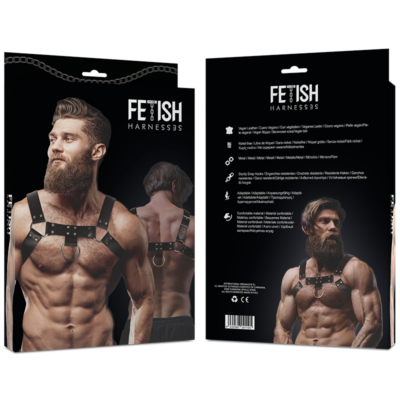 Fetish submissive attitude - eco leather chest strap harness men fetish submissive attitude caliente. Pt