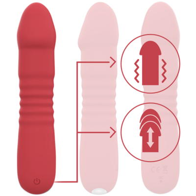 Intenso - juni up & down 10 vibrações vermelho intense fun caliente. Pt