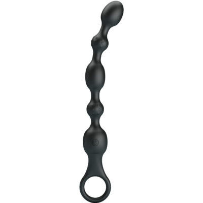 Alternative view of BONITO AMOR - VAN ANAL BEADS 10 VIBRAÇÕES SILICONE RECARREGÁVEL