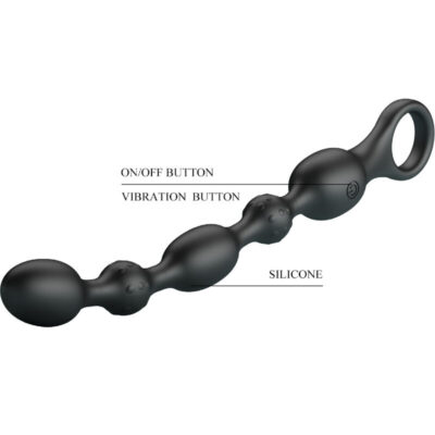 Bonito amor - van anal beads 10 vibrações silicone recarregável baile anal caliente. Pt
