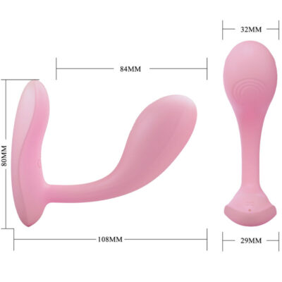 Baird g-spot 12 configurações de vibração aplicativo rosa recarregável pretty love flirtation caliente. Pt
