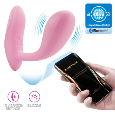 Baird g-spot 12 configurações de vibração aplicativo rosa recarregável pretty love flirtation caliente. Pt