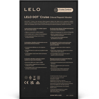 Lelo dot cruise estimulador clitorial sorbet de limão lelo caliente. Pt