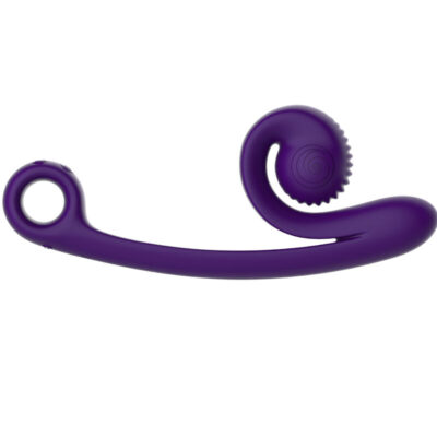 Vibrador curva snail vibe roxo snail vibe caliente. Pt