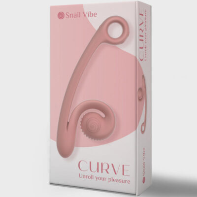 VIBRADOR CURVA CARACOL VIBE PÊSSEGO 8 Vibrador curva caracol vibe pêssego snail vibe caliente. Pt