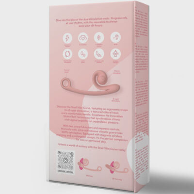 VIBRADOR CURVA CARACOL VIBE PÊSSEGO 9 Vibrador curva caracol vibe pêssego snail vibe caliente. Pt