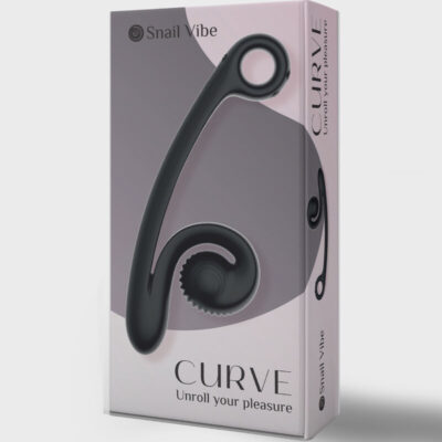 Vibrador curva snail vibe preto - image 4
