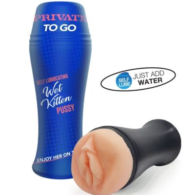 PRIVATE-- MASTURBADOR WET KITTEN AUTO LUBE TO GO