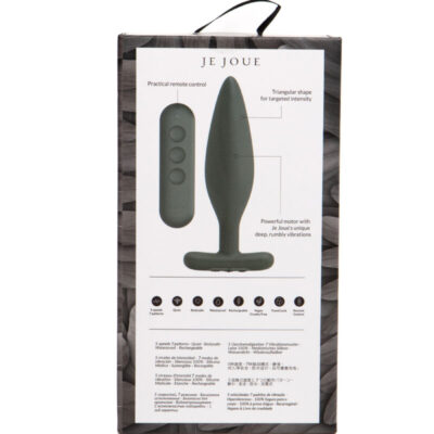 Je joue - egon anal plug vibrating black je joue caliente. Pt