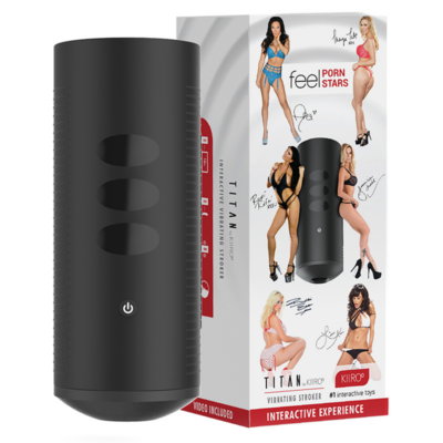 Experiência de masturbador kiiroo titan kiiroo caliente. Pt