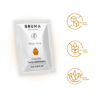 Alternative view of BRUMA™ - GEL DESLIZANTE DE ALOE VERA SABOR CUPCAKE 6 ML