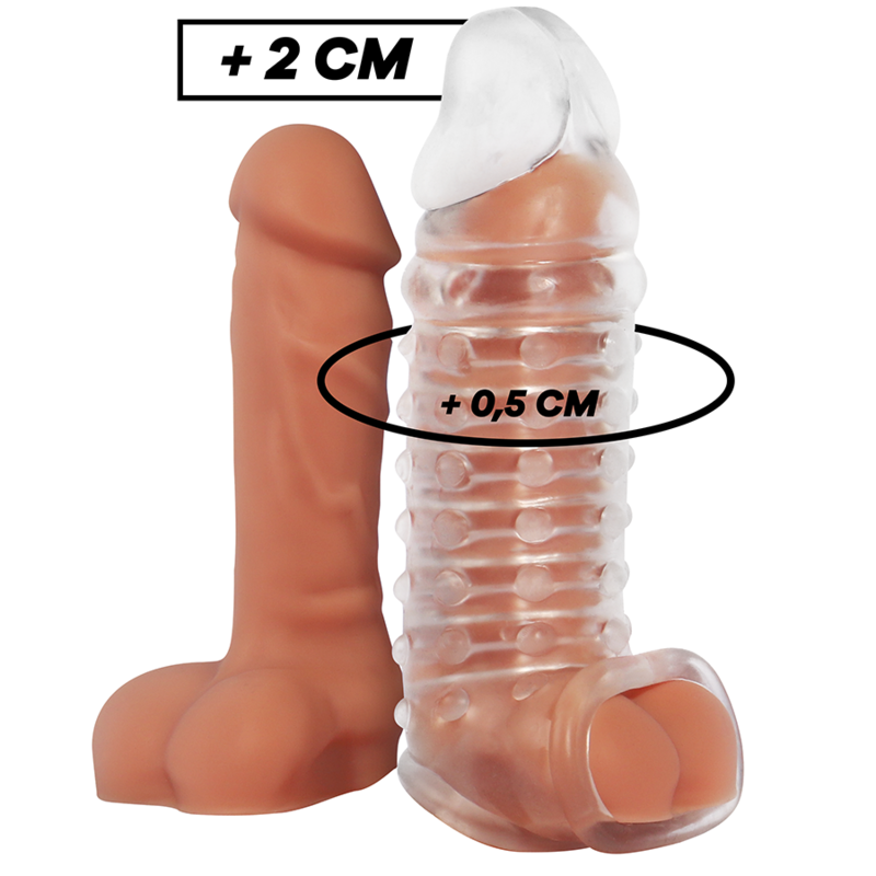 Manga virilxl extensor de pênis extra conforto v11transparente virilxl caliente. Pt