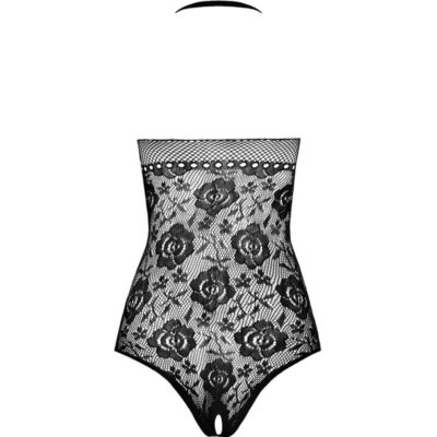 Paixão - bs094 bodystocking preto tamanho único passion woman bodystockings caliente. Pt