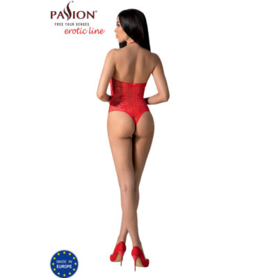 Paixão - bs094 bodystock vermelho tamanho único passion woman bodystockings caliente. Pt