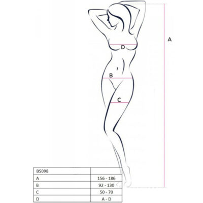 Paixão - bs098 bodystocking branco tamanho único passion woman bodystockings caliente. Pt