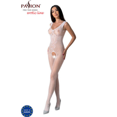 Paixão - bs098 bodystocking branco tamanho único passion woman bodystockings caliente. Pt