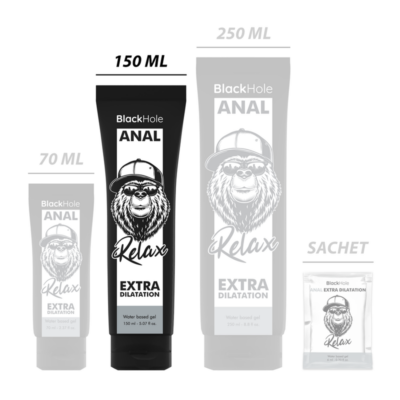 Alternative view of BLACK HOLE™ - GEL BASE DE ÁGUA DILATAÇÃO ANAL 150 ML