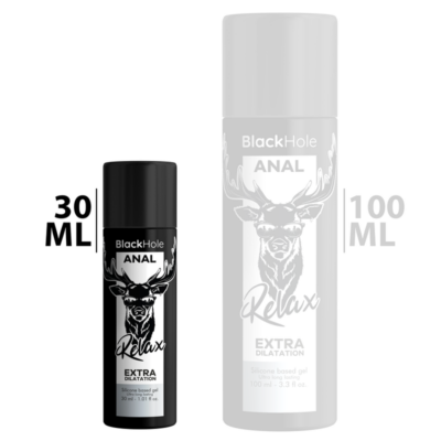 Alternative view of BLACK HOLE™ - GEL BASE DE SILICONE DILATAÇÃO ANAL 30 ML