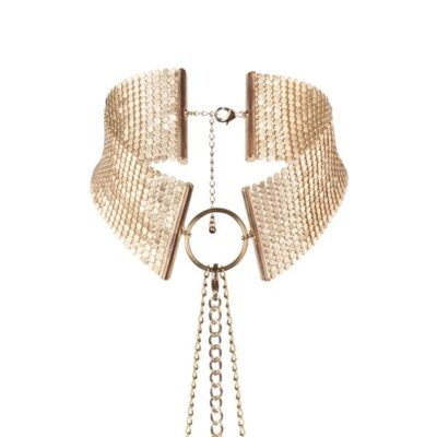 D sir m tallique collar ouro bijoux desire metallique caliente. Pt