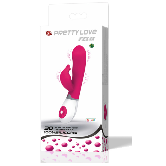 PRETTY LOVE FLIRTATION - VIBRADOR CON ESTIMULADOR FELIX 1 Pretty love flirtation - vibrador con estimulador felix