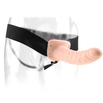 Fetish fantasy 19 cm hollow strap-on natural fetish fantasy series caliente. Pt