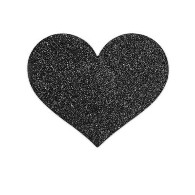 Alternative view of BIJOUX PEZONERAS FLASH CORAZÓN NEGRO