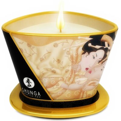 MINI CARÍCIA DE MASSAGEM À LUZ DE VELA VELA DESEJO / BAUNILHA