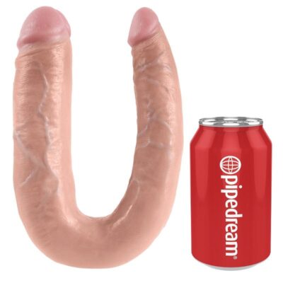 King cock em forma de u grande carne dupla problema king cock caliente. Pt