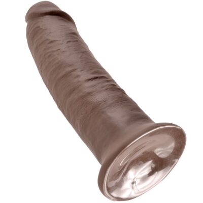 King galo 10" galo marrom 25,4 cm king cock caliente. Pt