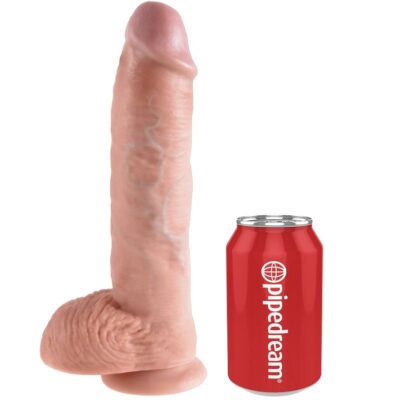 King cock 10 "carne com bolas 25,4 cm king cock caliente. Pt