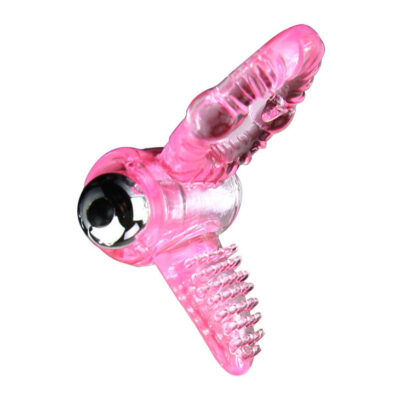 Alternative view of SWEET ABS 10 RITMOS RING ANILLO PENE VIBRADOR ROSA