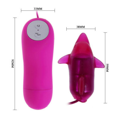 CUTE SECRET DELFIN VIBRADOR 12V 11 Bonito secret dolphin vibrator 12 speed vibration baile stimulating caliente. Pt