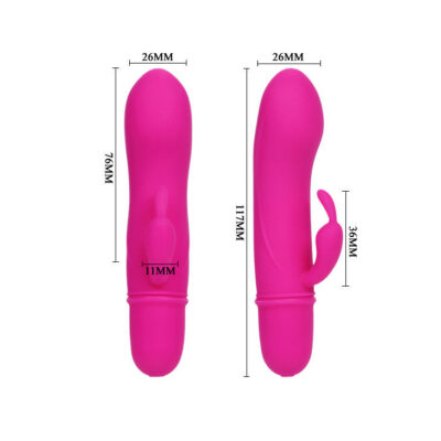PRETTY LOVE FLIRTATION - VIBRADOR CON RABBIT CAESAR 16 Namoro de bonito amor - vibrador com coelho caesar pretty love flirtation caliente. Pt