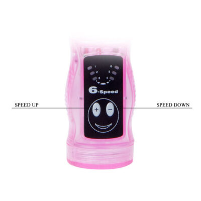 Vibrador flexible con estimulador anal - image 5