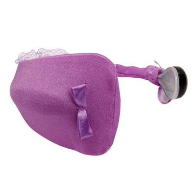 Thong com vibrator purple baile stimulating caliente. Pt