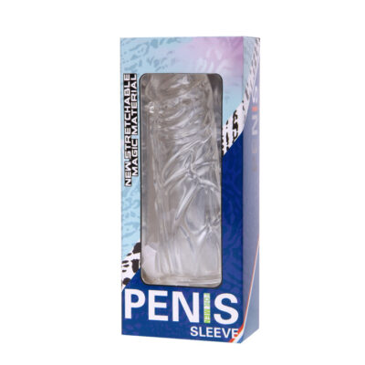 Sleeve purple realistic 13 cm baile for him caliente. Pt