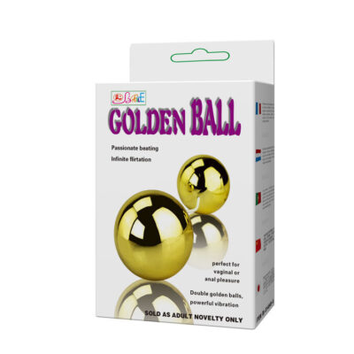 Baile golden ball 3. 2cm baile stimulating caliente. Pt