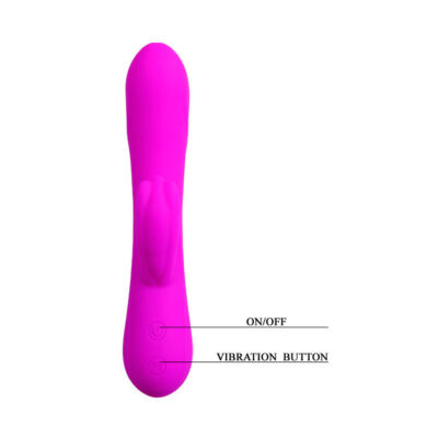 Namoradeira bonita do amor - vibradora de barreta com estimulação de clitórios pretty love flirtation caliente. Pt