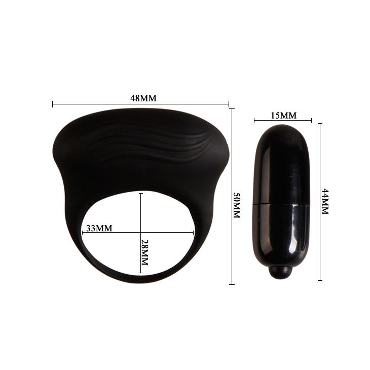 PRETTY LOVE BERTRAM ANILLO VIBRADOR NEGRO 5 Pretty love bertram anillo vibrador negro - image 5