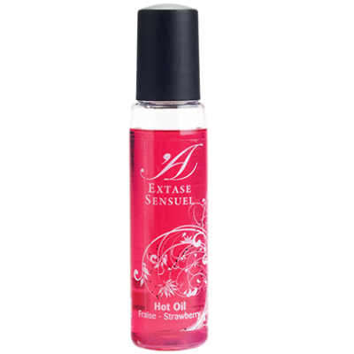 Alternative view of EXTASE SENSUEL HOT OIL STRAWBERRY TRAVEL 35ML