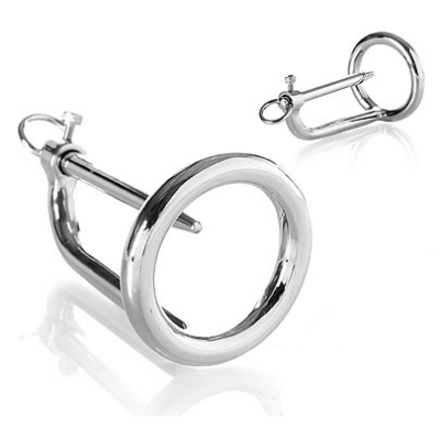 Alternative view of PLUG DE PÊNIS DURO DE METAL CHASTITY
