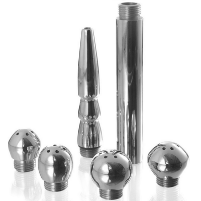 Alternative view of CONJUNTO DE METALHARD LIMPIEZA VAGINAL / ANAL 5PCS