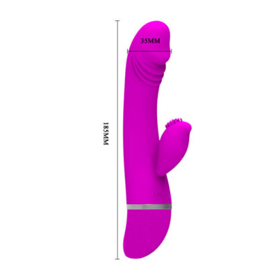 Namoradeiro bonito do amor - vibrador david com coelho pretty love flirtation caliente. Pt