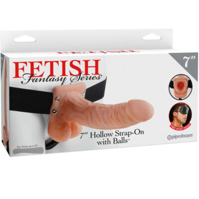 Alternative view of FETISH FANTASY SÉRIE 7 "CINTURA OCO COM ESFERAS 17,8 CM CARNE