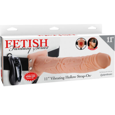 Série fetish fantasy 11 "vibração oco com bolas de 27,9 cm carne fetish fantasy series caliente. Pt