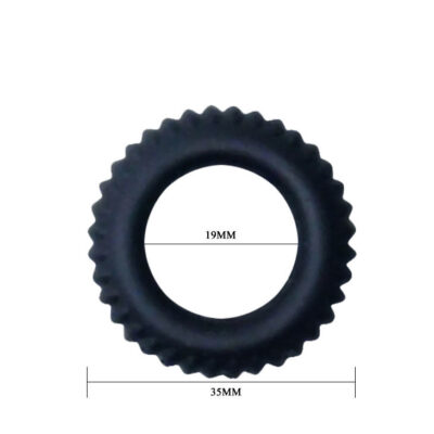 Baile titan cockring preto 1. 9cm baile for him caliente. Pt