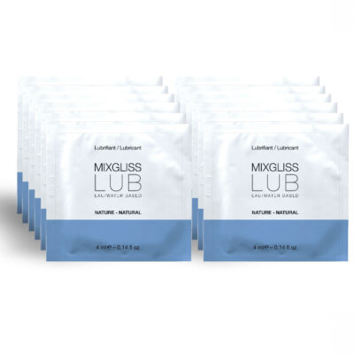 MIXGLISS À BASE DE ÁGUA NATURAL 12 PEÇAS 4 ML